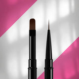 Double Ended Brush #3/#6 EXPERT liner 10 mm/for gel 11mm