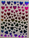 Rainbow Heart Stickers