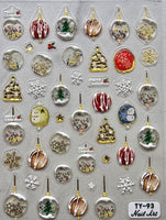 Christmas Ornament Stickers