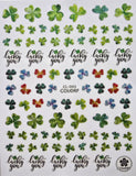 Shamrock Stickers 4 pc