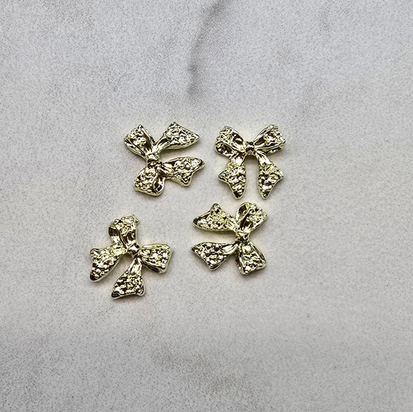 Bow Charms Gold