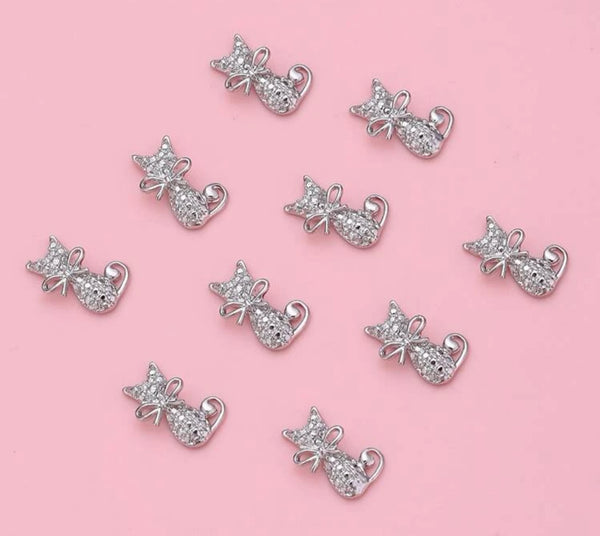 Vintage Cat Charms