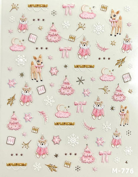 Pink Christmas Pasties