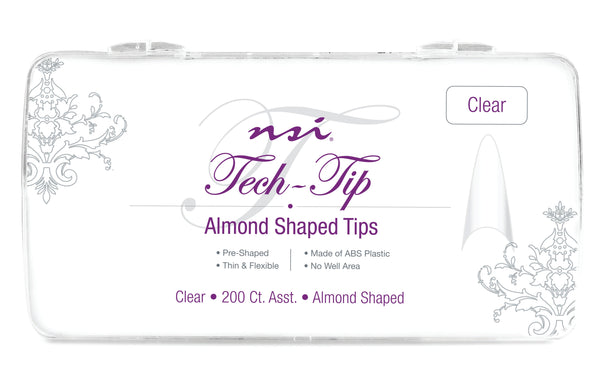 Tech Tip Almond Nail Tips Natural