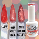So Gelly Top Coat 2 pc set Red and Green