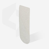 Disposable white files for pedicure grater EXPERT 10 (30 pcs)