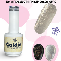 Goldie Shimmer gel topcoat
