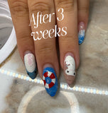 Hand-Painted Decals for Nail Techs