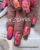 Hand-Painted Decals for Nail Techs