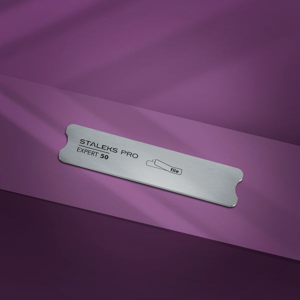 Metal nail file, short, base EXPERT 50
