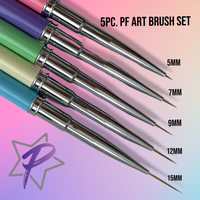 5 pc PF Art Brush Set