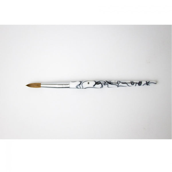 Marbled Acrylic Brush #8