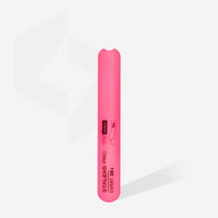 Slanted plastic nail file, straight, base EXPERT 20s (130 mm)