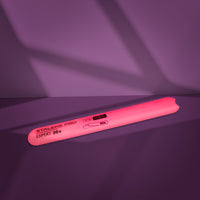 Slanted plastic nail file, straight, base EXPERT 20s (130 mm)
