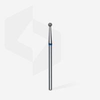 Diamond nail drill bit ball blue head EXPERT diameter 3,5 mm