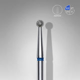 Diamond nail drill bit ball blue head EXPERT diameter 3,5 mm