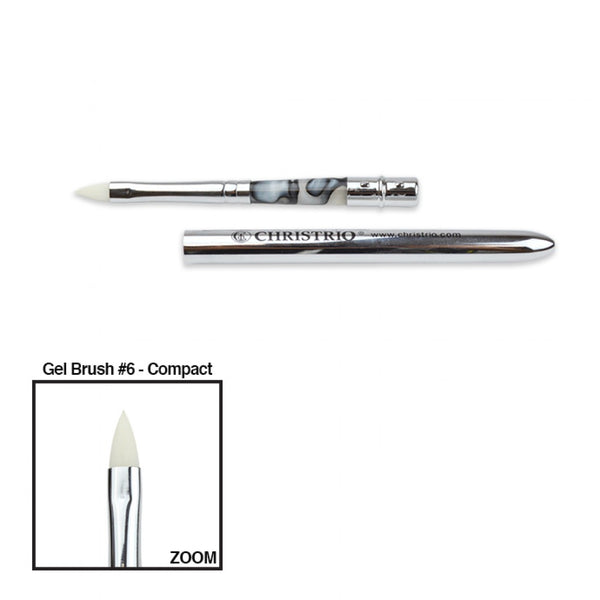 Oval Gel Brush #6 - Compact