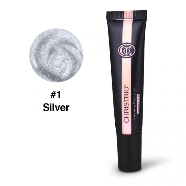 Stamping Gel Silver
