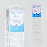 Stealth French Nail Tips Clear 100 pc