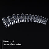 Nail Forms - 140pcs