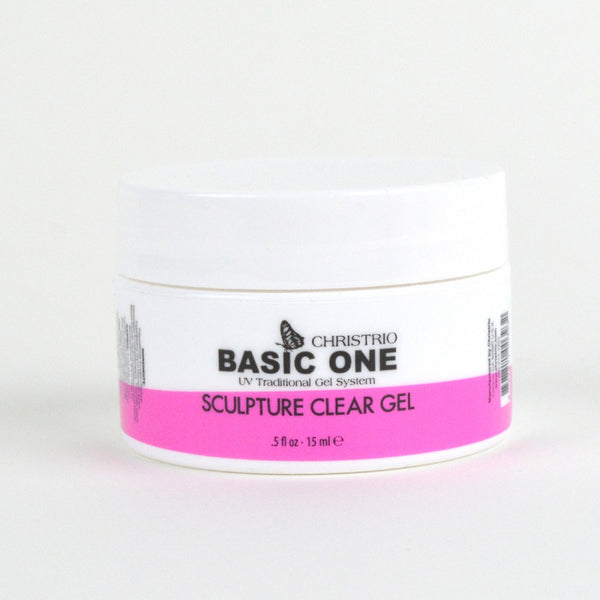 Basic One Sculpture Clear Gel 1/2 oz.