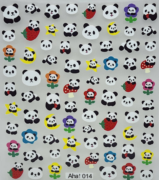 Panda Stickers  Aha 014