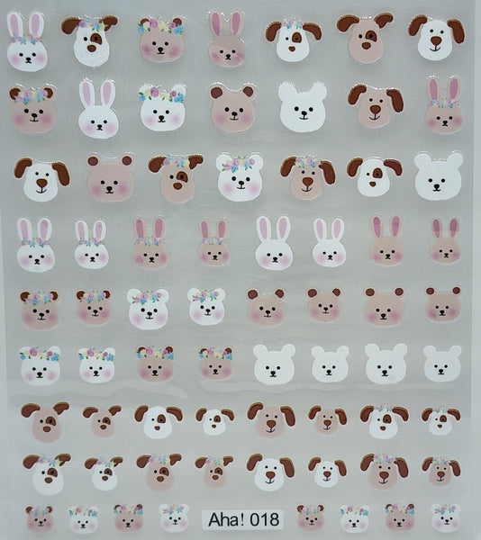 Animal Stickers Aha018