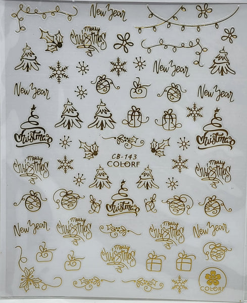 Christmas Decals CB 143