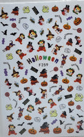 Halloween Nail Stickers F 259