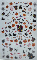 Halloween Nail Stickers F 258