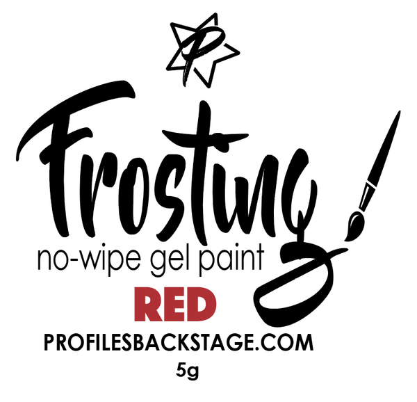 Frosting Gel Paint Red