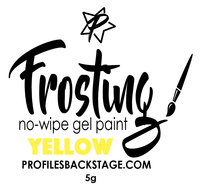 Frosting Gel Paint Yellow
