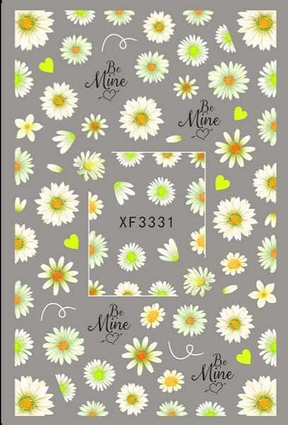 Flower Stickers XF 3331