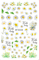 Flower Stickers XF 3334
