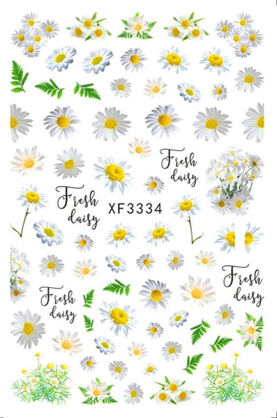 Flower Stickers XF 3334