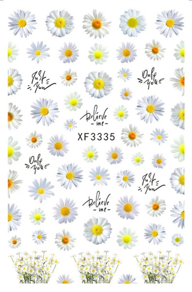 Flower Stickers XF 3335