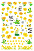 Flower Stickers XF 3336