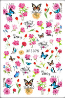 Flower Stickers XF 3375